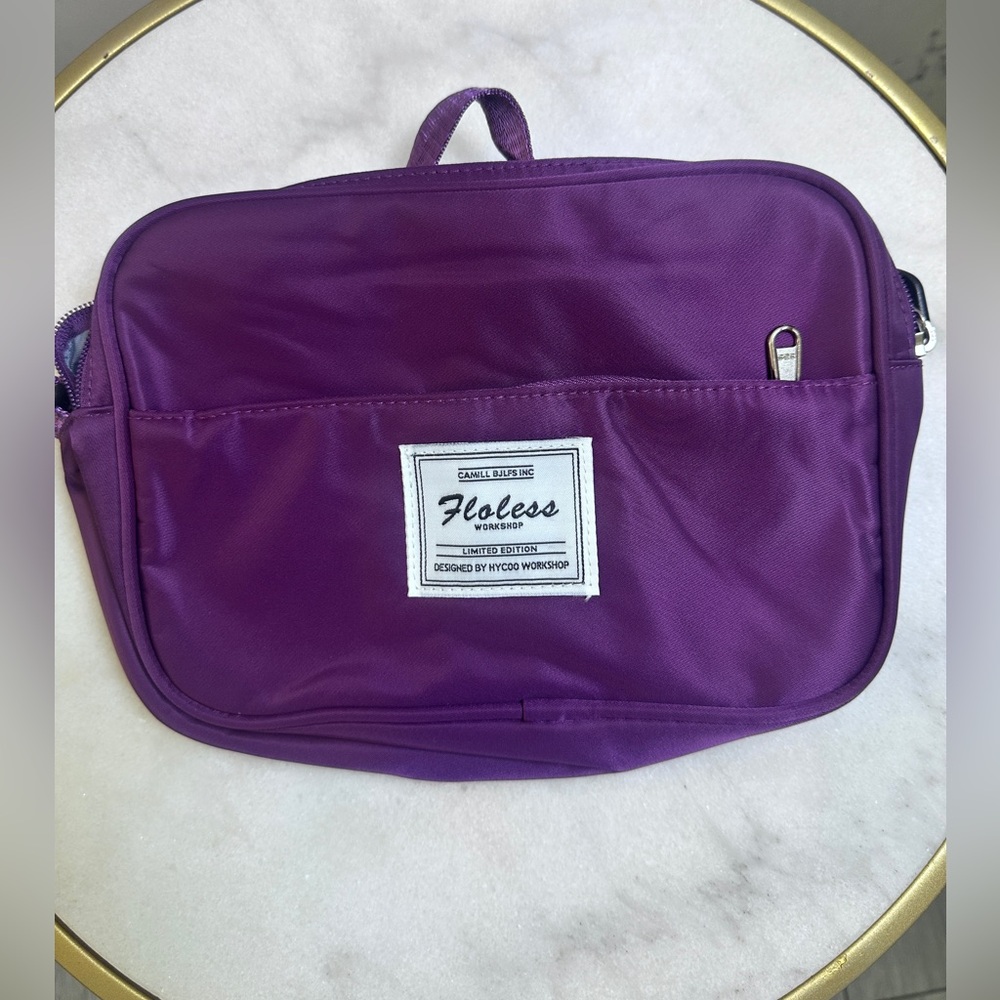 NWOT Floless Purple Travel Organizer Bag Limited Edition